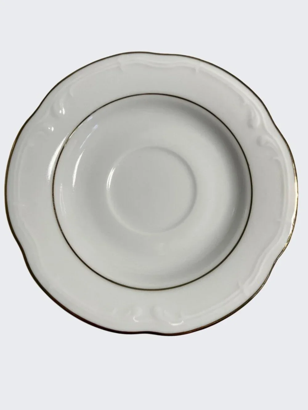 Southington By Baum Fine China Tea Cups & Saucers Golden Rhapsody Made In Poland